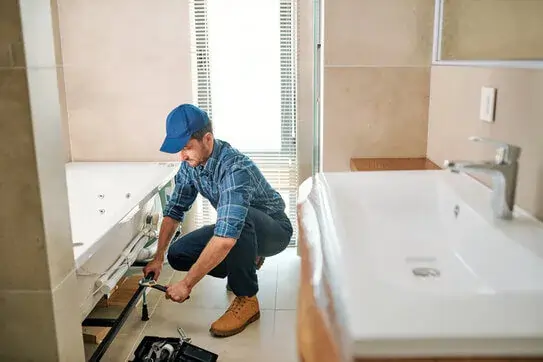 bathroom renovation Gray